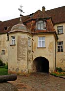 Jaunpils castle, gate tower